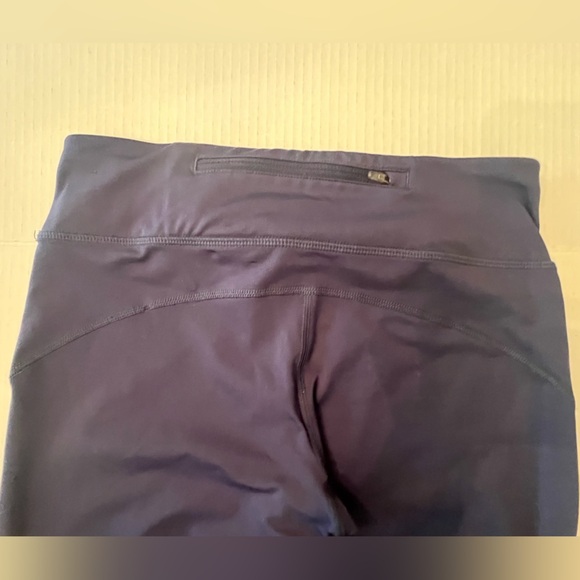 NIKE DRI FIT NAVY BLUE SIZE SMALL ANKLE RUNNING LEGGINGS - Picture 12 of 13